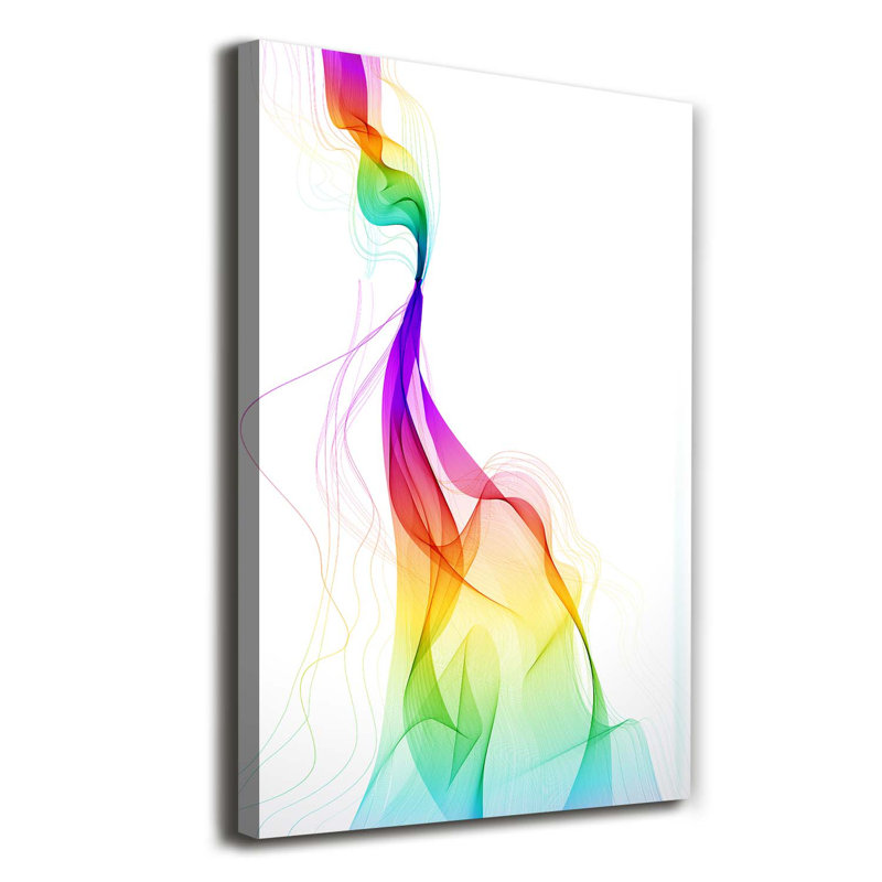 Colorful Abstraction - Wrapped Canvas Print