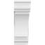 Support standard en PVC de qualité architecturale avec extrémités traditionnelles Thorton-33859572