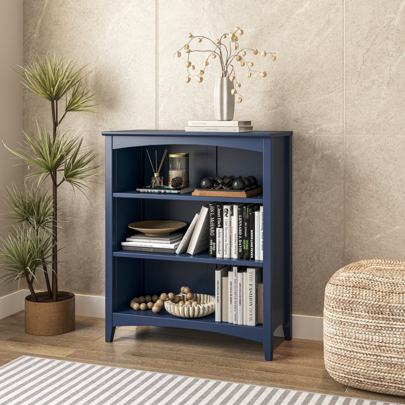 Bibliothèque Colton, (3 tablettes) H 36 po x l 30 po x P 13 po, Midnight Blue 