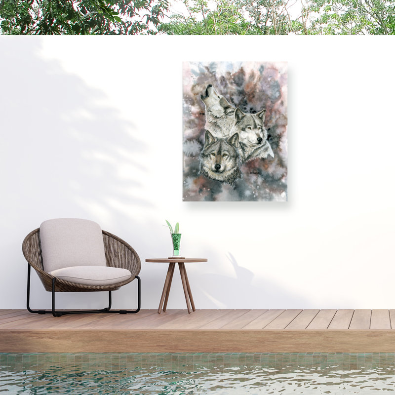 Dave Bartholet Brethren Outdoor  Canvas, 14" H x 19" W