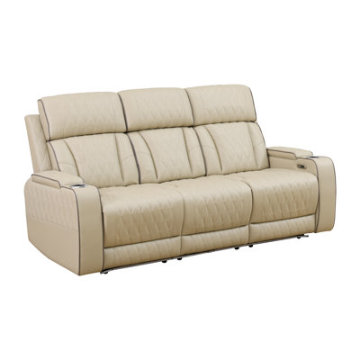 Henry Electric Breathing Leather Recliner Sofa