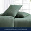 Ensemble d'édredon vert en chenille Nautica-115991036