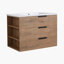 Meuble-lavabo simple avec plateau 30 po Alzubair