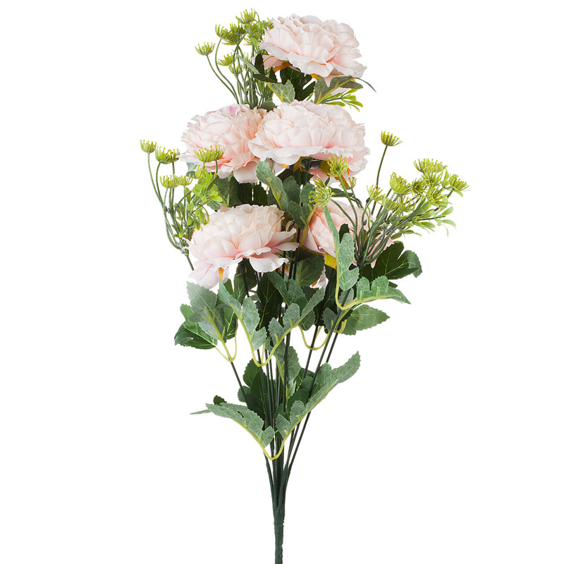 Silk Peony Arrangement, Pink