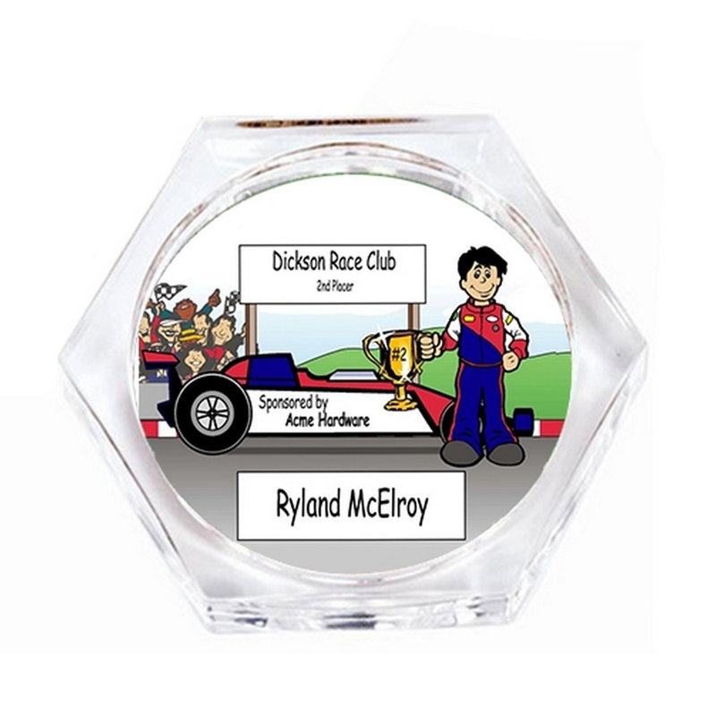Ensemble de 4 sous-verres personnalisés, Oui
