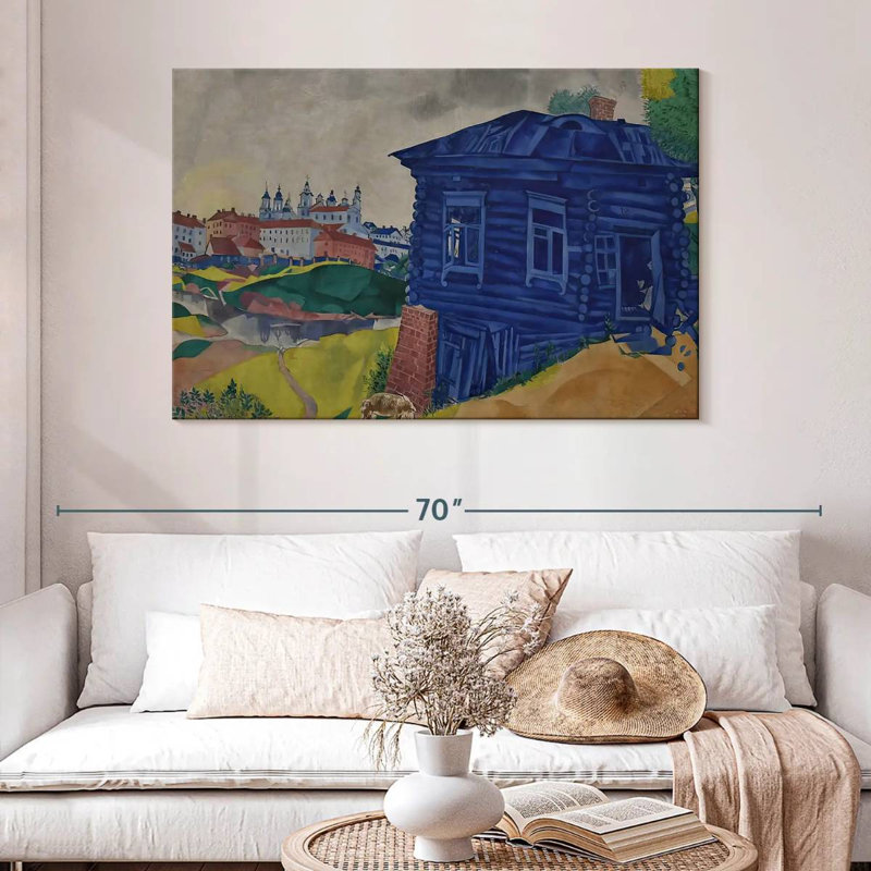 Avery La Maison Bleue, H 32 po x l 48 po