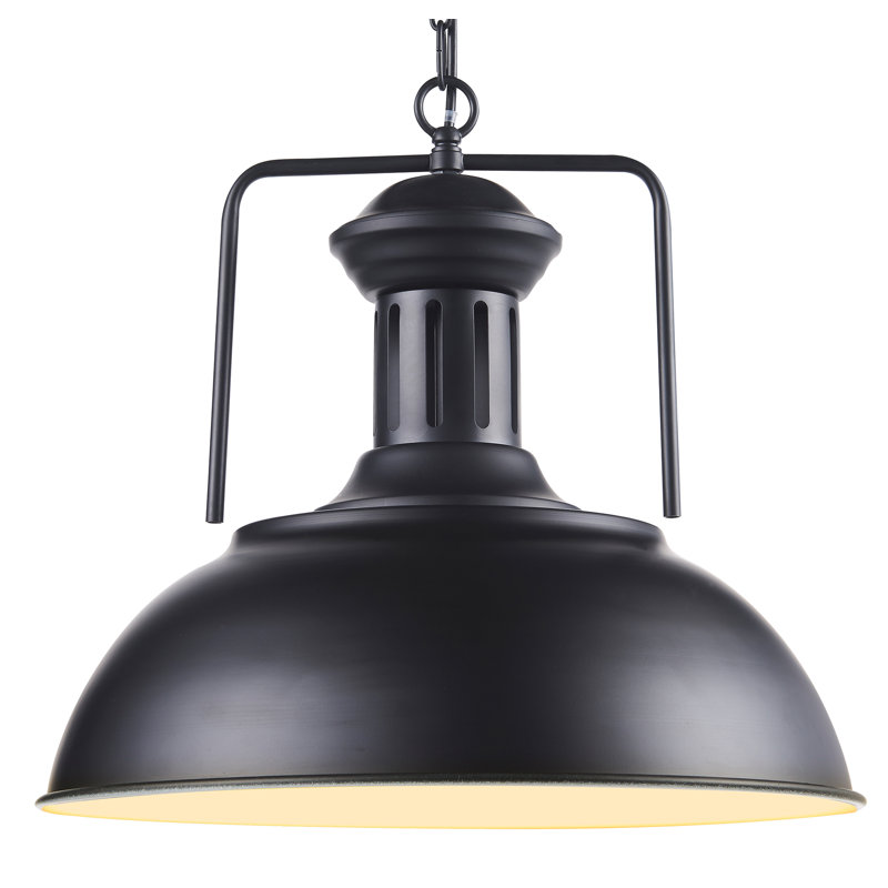 Carrasco 1 - Light Black Dome Pendant