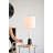 Stylish Metal Table Lamp With Cylindrical Hardback Shade And Durable Construction