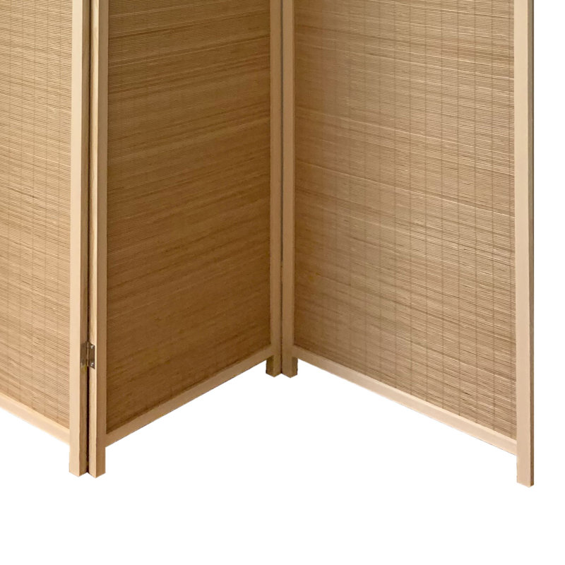 Paravent en bambou Elizabethville, Brun naturel, 3