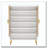 Wooden Shoe Cabinet With Doors, 7-Tier Shoe Storage Organizer-1306397246