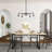 5 - Light Dimmable Sputnik Sphere Chandelier