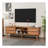 63 Inch TV Stand Features Vintage-Style And Bevel Design, TV Stand With Drawers, Entertainment Center For Living Room Bedroom, TV Media Console-443522255