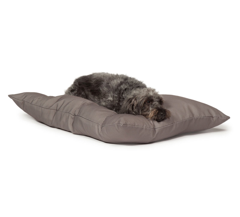 Vintage Dogstooth Polyester Pet Bed Cover, Large (24 cm H x 76 cm W x 127 cm D)