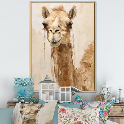 " Minimalism Beige Camel II "