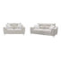 Ensemble de canapés rembourrés Driggs 2 pièces avec coussins décoratifs