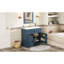 Meuble-lavabo moderne de 36 po avec lavabo en céramique, armature en bois massif, conception à deux portes, tablettes réglables, charnières à fermeture douce, portes de lavabo pratiques, cadre, rangement, Classic Line-1379058992
