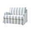 Chaise Parsons surdimensionnée de style ferme Dignazio, 45,5 po de largeur, avec housse amovible et accoudoirs uniques-648923073