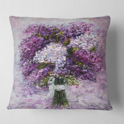 Housse et insert de coussin Hyacinth Bouquet Square