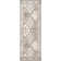 Daye Traditional Tiled Power Loom Performance Gray/Beige Rug