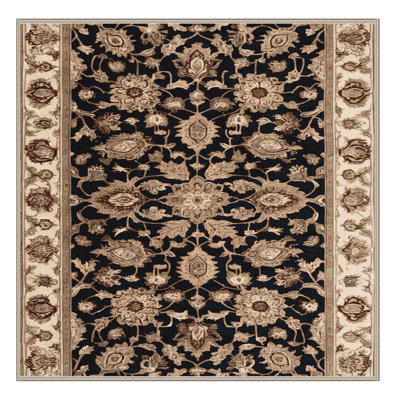 Machine Washable Persian Beige Area Rug