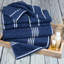 Ensemble de serviettes 8 pièces Bremen - Accessoires de salle de bain en coton avec 2 serviettes de bain, 2 serviettes à mains, 2 débarbouillettes et 2 serviettes essuie-doigts-1583608922