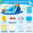 20' x 15' Inflatable Water Slide with Air Blower