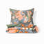  Ensemble de housse de couette en microfibre gris et pêche 3 pièces-528887015