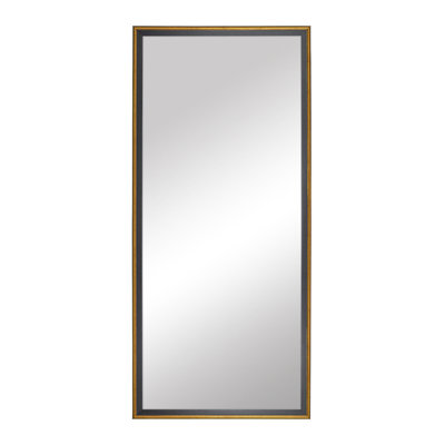 Kennebec Collection, Full Length Mirror, in a, Ideal Dressing Room Mirror, True Reflections Glass, Wood Frame,  Lean Against Wall or Wall-Mounted, 