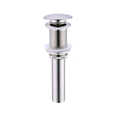 Bathroom Sink Faucet With Waterfall Stream And Finish Stainless Steel Spout For Easy Adjustment