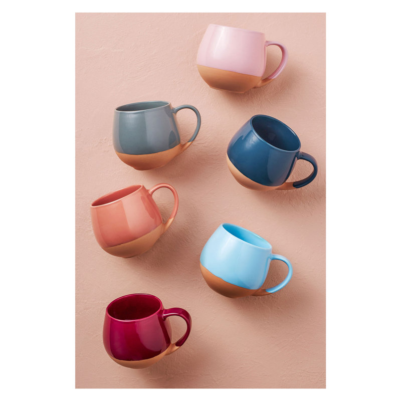 Ceramic Coffee Mug, Pink