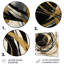 Art noir et or noir du Chaos V - Peinture abstraite, art mural-105997894-105997896-119355673