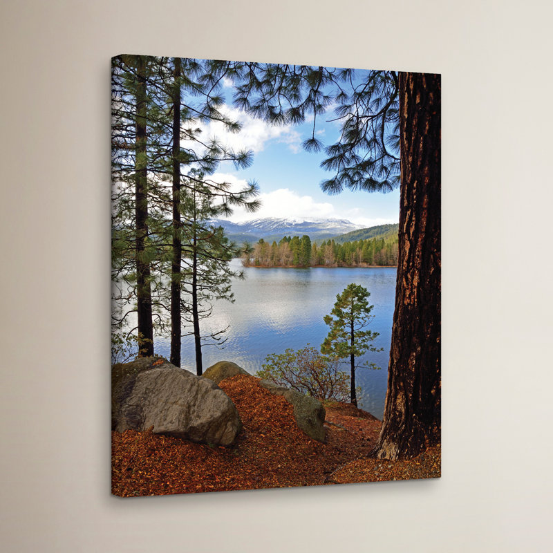 «Morning Reflection», reproduction de photo sur toile tendue, H 32 po x l 24 po x P 2 po