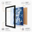 Earth In Blue Modern - Print-1844785196-1844785197