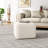 Upholstered Square Ottoman,Boucle