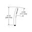 2.0 GPM 4-Function 4" Handshower-81254280