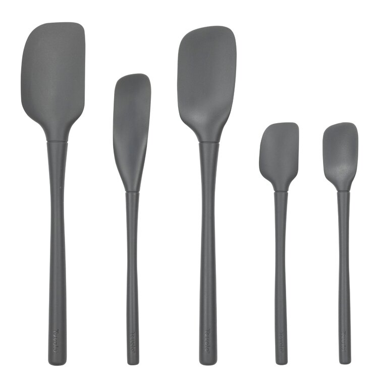 Tovolo Flex-Core Silicone Handled Spatula 5 Piece Set For Meal & Reviews