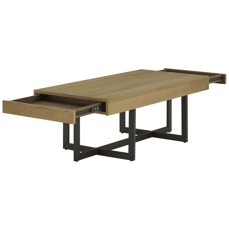 Table basse simple Hugo, Brun clair