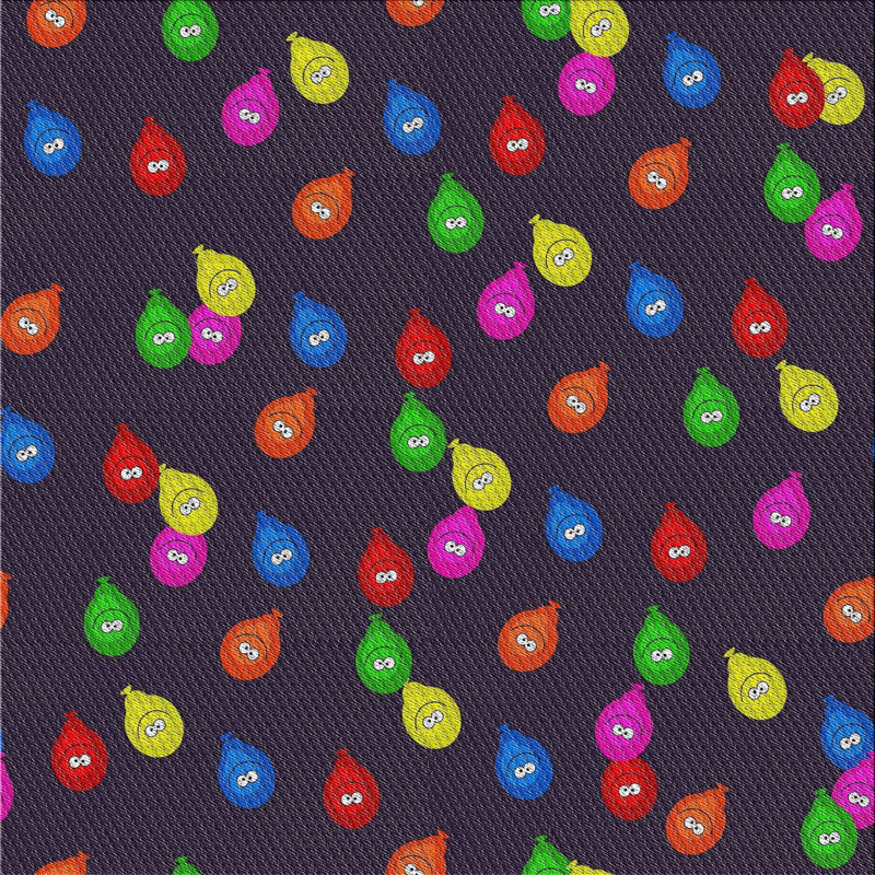 Tapis rouge/vert/bleu, Carré 3 pi