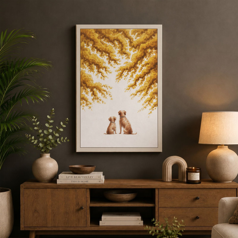 Print, 30x20 - 76.2 x 50.8 cm, Taupe Border