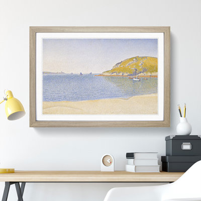 Port of Saint-Cast by Paul Signac - Framed Print