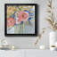 «Peach Metallic Bling», peinture sur toile encadrée-1377425588-1377425589