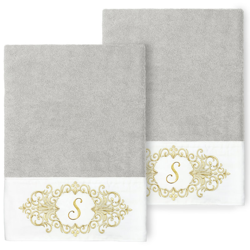 Ensemble de serviettes de bain 100% coton Linica, S