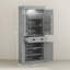 Armoire de rangement pour garde-manger avec portes et tablettes-490367934