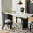 Dontrelle Solid Wood Base Dining Table-74671338-74671343