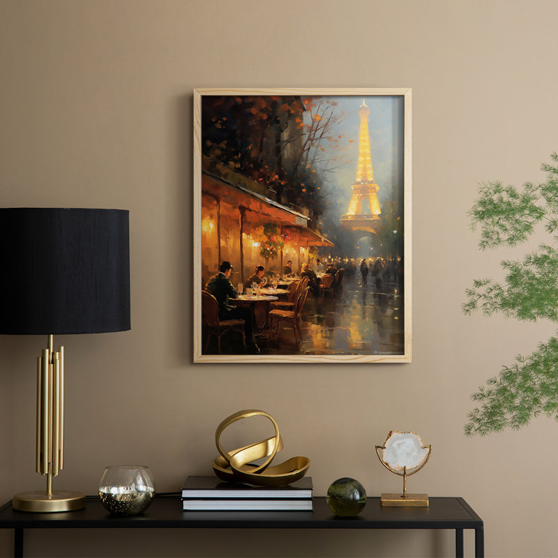 «LANDSCAPES Series», encadré en bois massif, Naturel, H 30 po x l 24 po