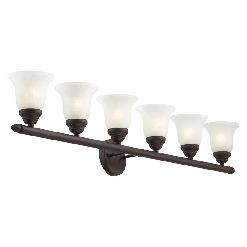 Neptune 6 - Light Dimmable Bath Bar, Bronze