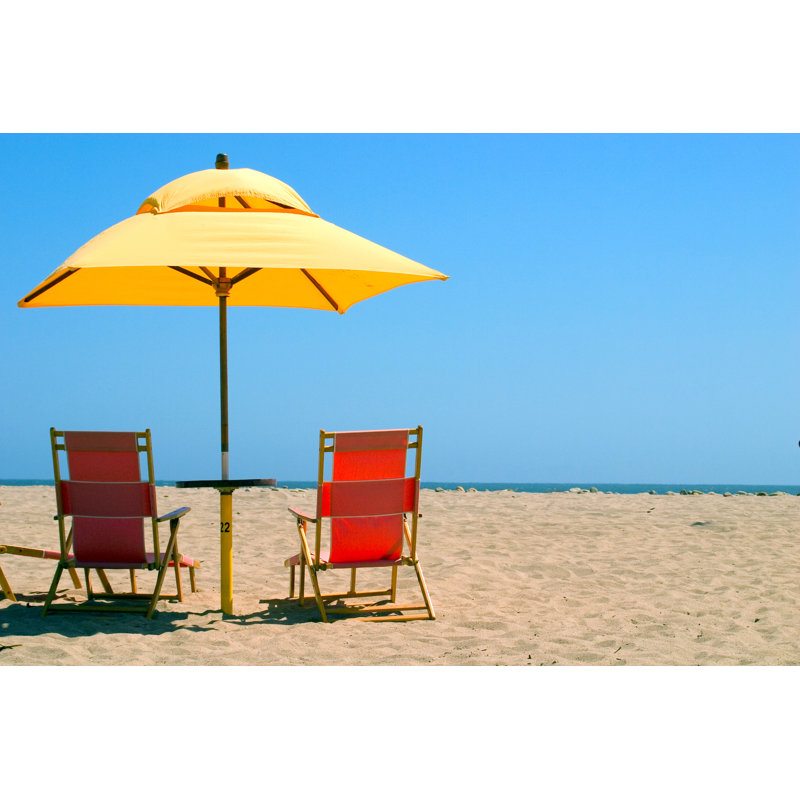 Beach - Wrapped Canvas Print, 30cm H x 46cm W x 3.8cm D