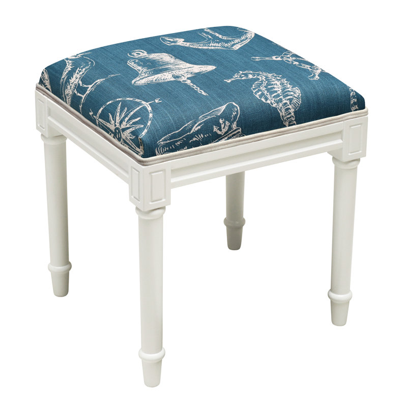 Tabouret de coiffeuse en bois massif Fernandez