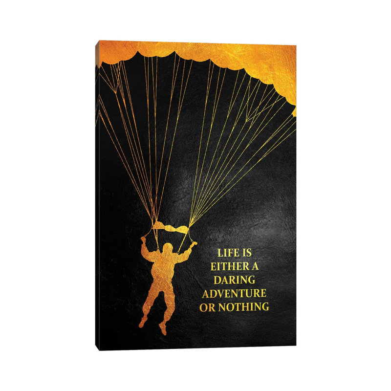 Daring Adventure by Adrian Baldovino - Wrapped Canvas Gallery-Wrapped Canvas Giclée, 20.32 cm H x 30.48 cm W x 1.91 cm D