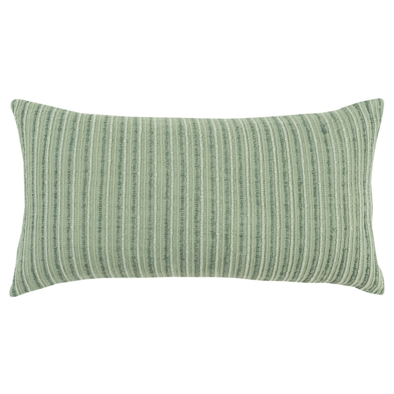 Coussin en polyester / viscose Leifsson, Vert